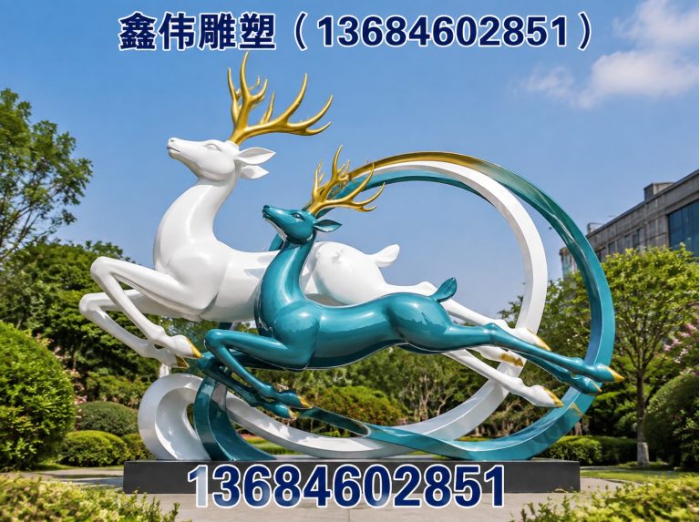 呼兰区玻璃钢雕塑展示图